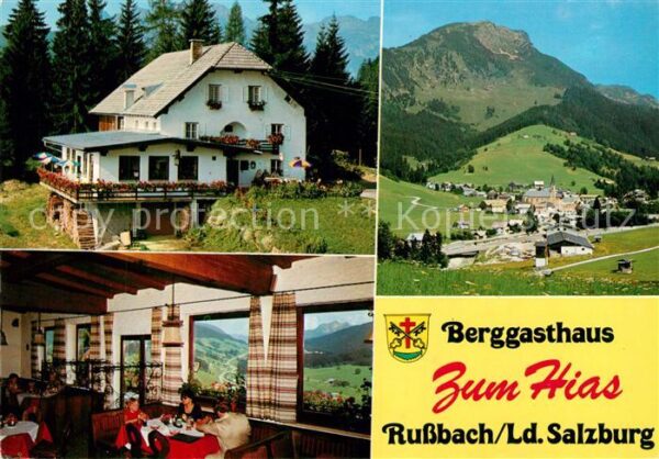 Russbach Pass Gschuett Berggasthaus Pension Zum Hias Landschaf