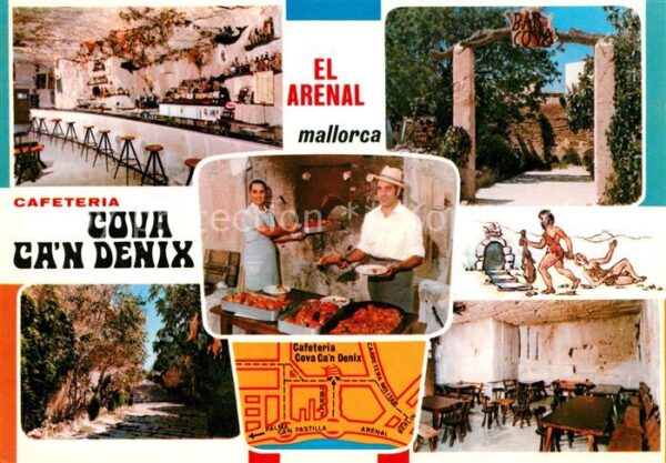 El Arenal Mallorca Cafeteria Cova Can Denix Details