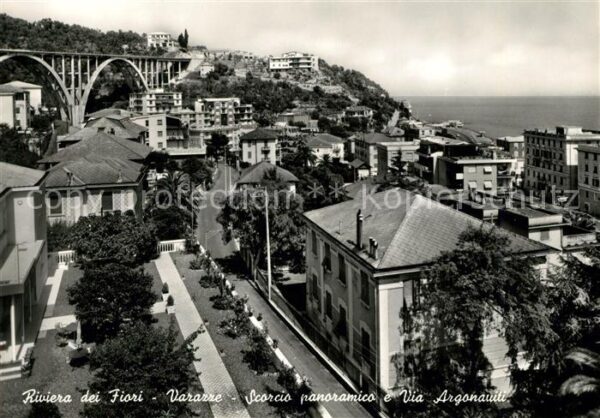 Varazze Scorcio panoramico e Via Argonauiti