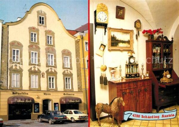 Schaerding Antiquitätenstube Uhren Reich Barockhau