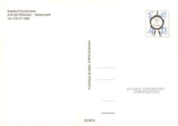 Peggau Gasthof Hochhuber Gasträume Speisesaal – Bild 2