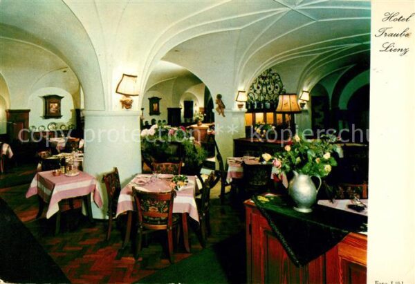 Lienz Tirol Hotel Traube Gastraum