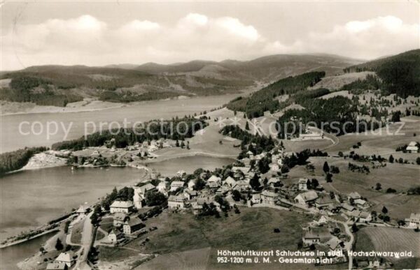 Schluchsee Fliegeraufnahme