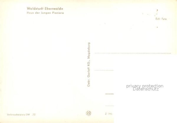 Eberswalde Haus der Jungen Pioniere – Bild 2