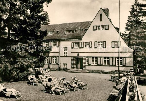 Gruenhain Erzgebirge Genesungshei Elterleiner Strasse