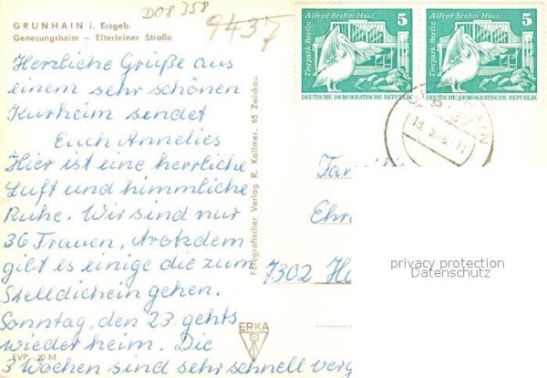 Gruenhain Erzgebirge Genesungshei Elterleiner Strasse – Bild 2