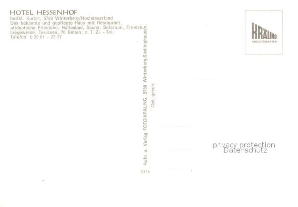 Winterberg Hochsauerland Hotel Hessenhof – Bild 2