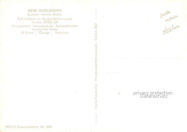 Forbach Baden Hotel Friedrichshof – Bild 2