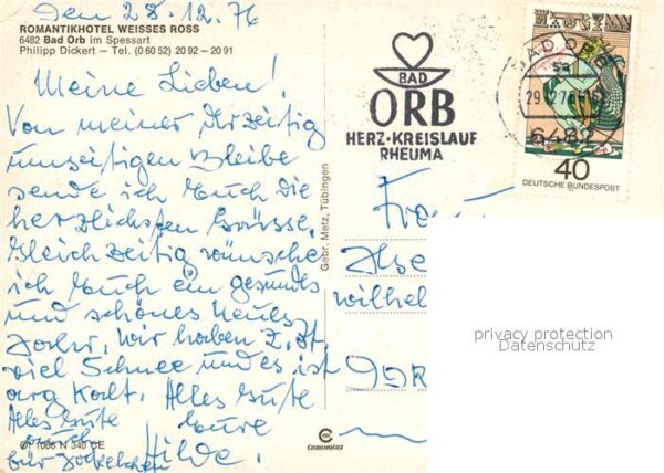 Bad Orb Romantikhotel Weisses Ross – Bild 2