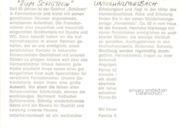 Unterharmersbach Zum Schützen – Bild 2
