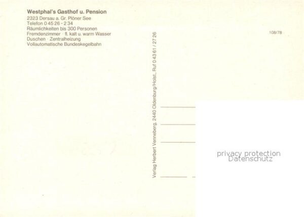 Dersau Westphals Gasthof – Bild 2