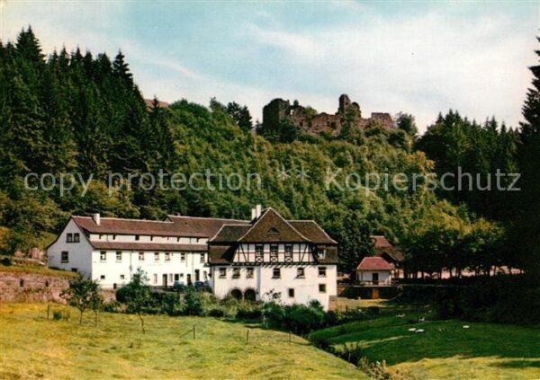 Kaiserslautern Gasthaus Klugsche Mühle Burgruine Wilen