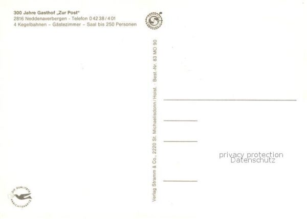 Neddenaverbergen Gasthof Zur Post – Bild 2