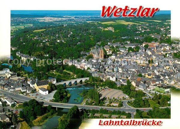 Wetzlar Fliegeraufnahme Lahntalbrücke