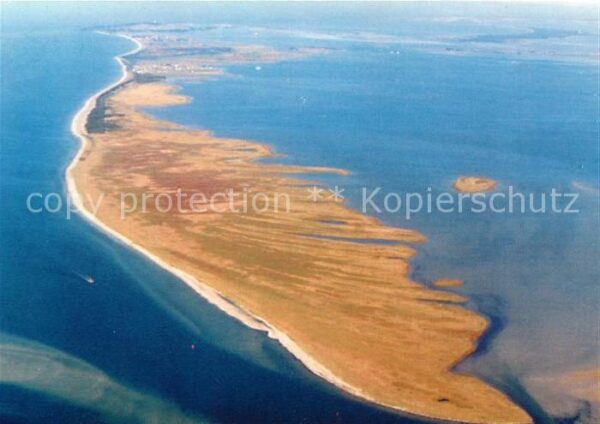 Kloster Hiddensee Fliegeraufnahme