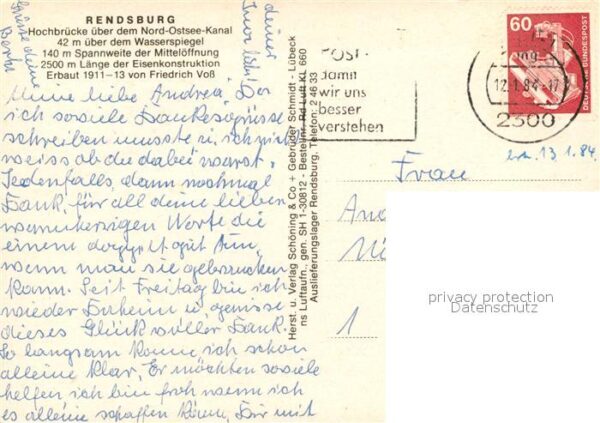 Rendsburg Fliegeraufnahme Hochbrücke – Bild 2