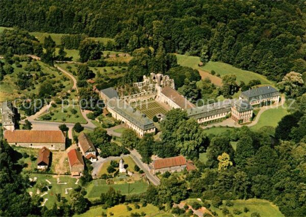Lich Hessen Kloster Arnsburg Fliegeraufnahme