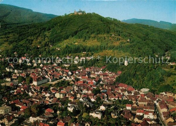 Auerbach Bergstrasse Fliegeraufnahme
