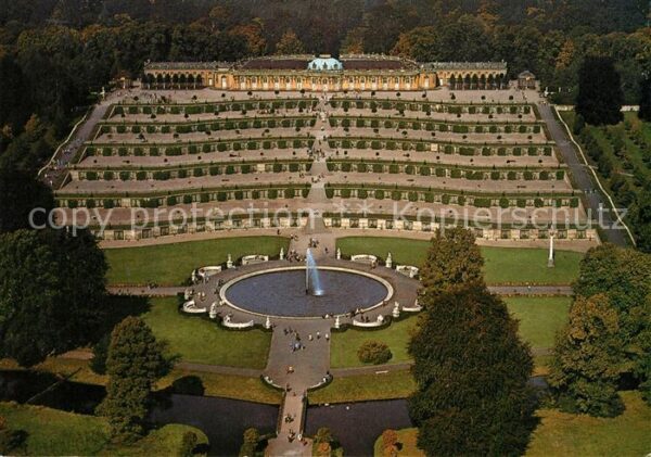 Potsdam Fliegeraufnahme Park Sanssouci