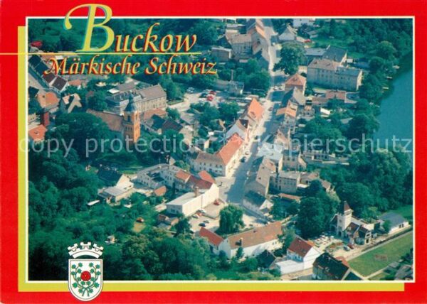 Buckow Maerkische Schweiz Fliegeraufnahme