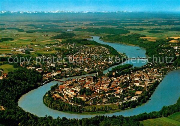 Wasserburg Inn Fliegeraufnahme