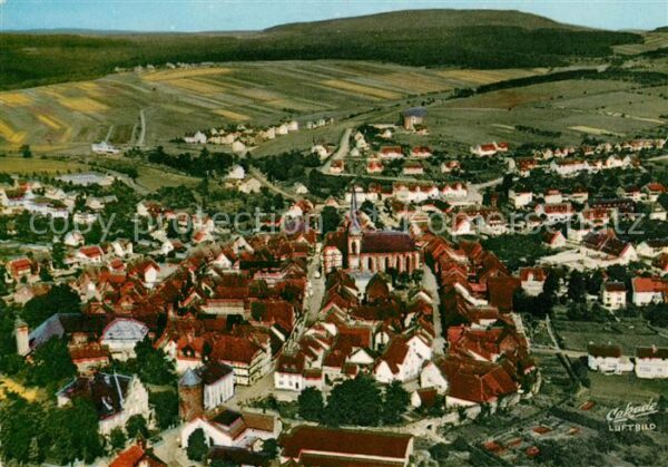 Hessisch Lichtenau Fliegeraufnahme