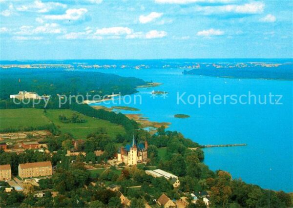 Waren Mueritz Fliegeraufnahme Schloss Klink Müritz-Ho