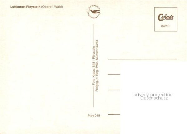 Pleystein Fliegeraufnahme – Bild 2
