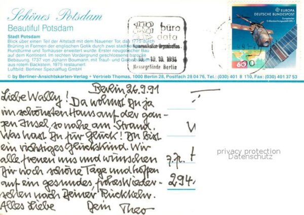 Potsdam Fliegeraufnahme Nauener Tor – Bild 2