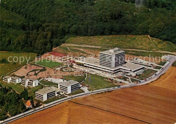 Bad Pyrmont Fliegeraufnahme Herz-Kreislauf-Kurzentr