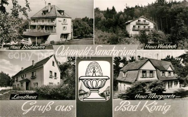 Bad Koenig Odenwald Haus Bodmann Waldeck Landhaus Margarete