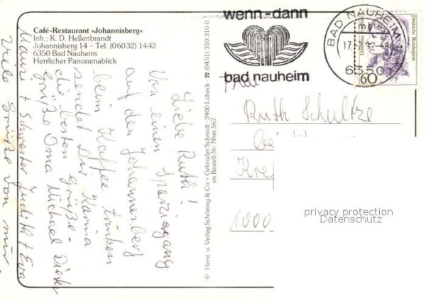 Nauheim Bad Restaurant Johannisberg – Bild 2