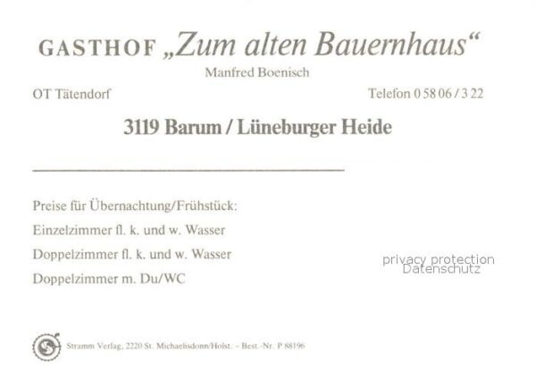Barum Gasthaus Zum alten Bauernhaus – Bild 2