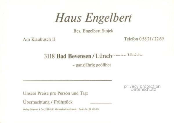 Bevensen Bad Huas Engelbert – Bild 2