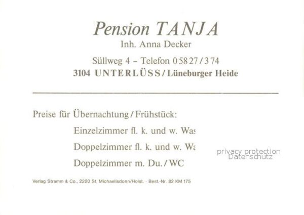 Unterluess Pension Tanja – Bild 2