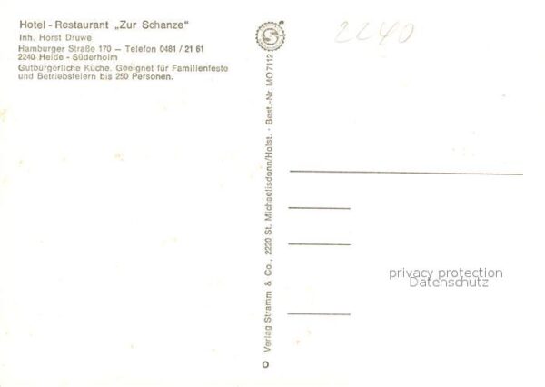 Suederholm Hotel Restaurant Zur Schanze – Bild 2