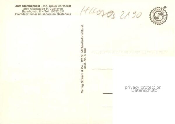 Altenwalde Zum Storchennest – Bild 2