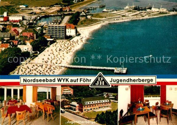 Wyk Foehr Jugendherberge Fliegeraufnahme