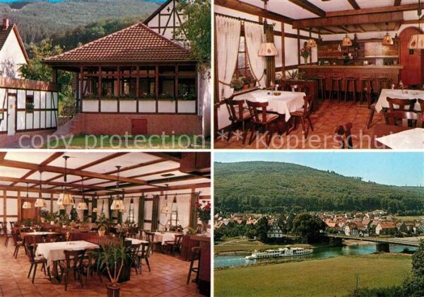 Gieselwerder Cafe Scholle Panorama