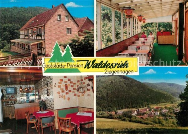 Ziegenhagen Witzenhausen Gaststätte Pension Waldesruh