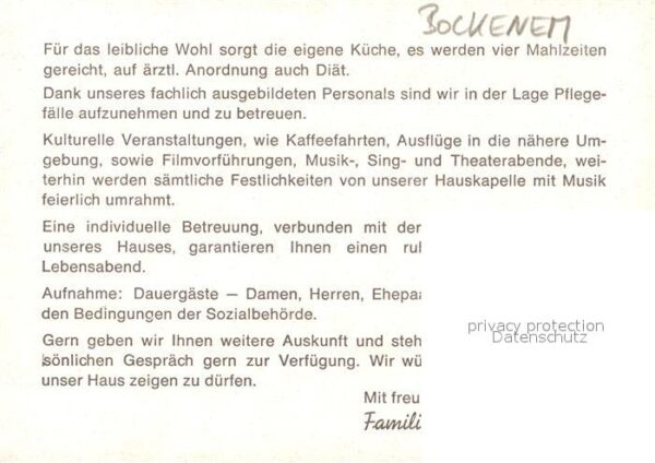 Bockenem Alten Pflegeheim Haus Elfriede – Bild 2