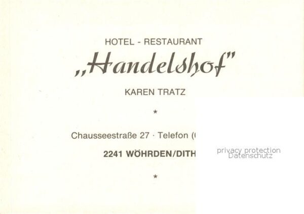 Woehrden Dithmarschen Hotel Restaurant Handelshof – Bild 2