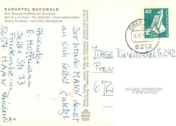 Uebersee Kurhotel Buchwald – Bild 2