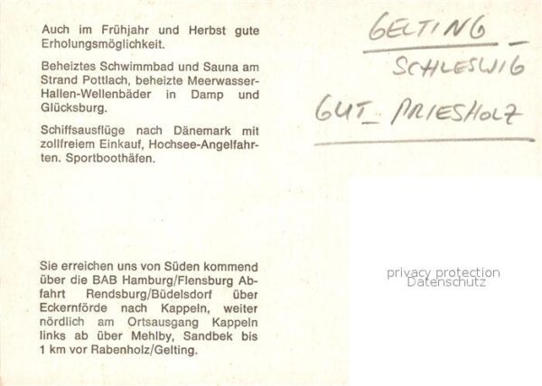 Gelting Schleswig Holstein Gut Priesholz – Bild 2
