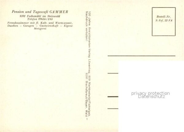 Fuchsmuehl Pension Gammer – Bild 2