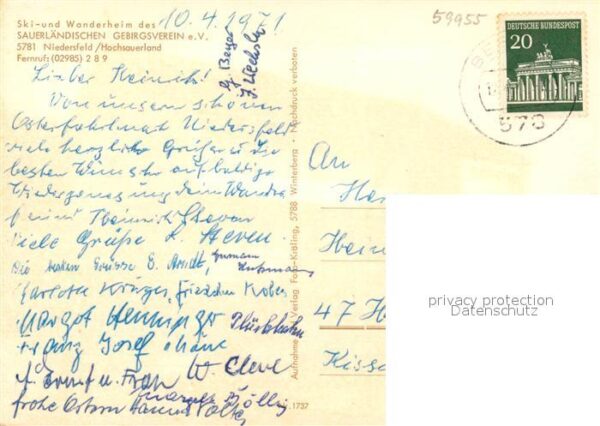 Niedersfeld Wanderheim Sauerländischen Gebirgsverei – Bild 2