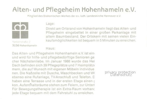 Hohenhameln Altenheim Pfelgeheim – Bild 2