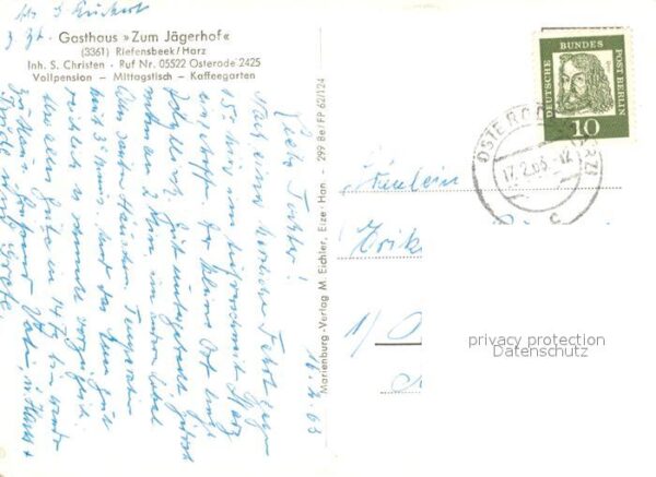 Kamschlacken Gasthaus Zum Jägerhof Winter – Bild 2