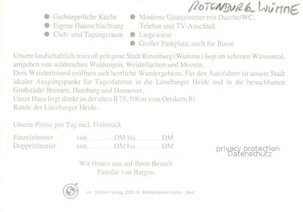 Rotenburg Wuemme Hotel Zum schwarzen Ochsen – Bild 2