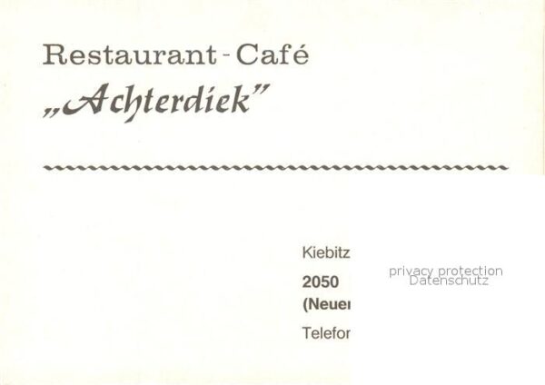 Neuengamme Restaurant Cafe Achterdiek – Bild 2